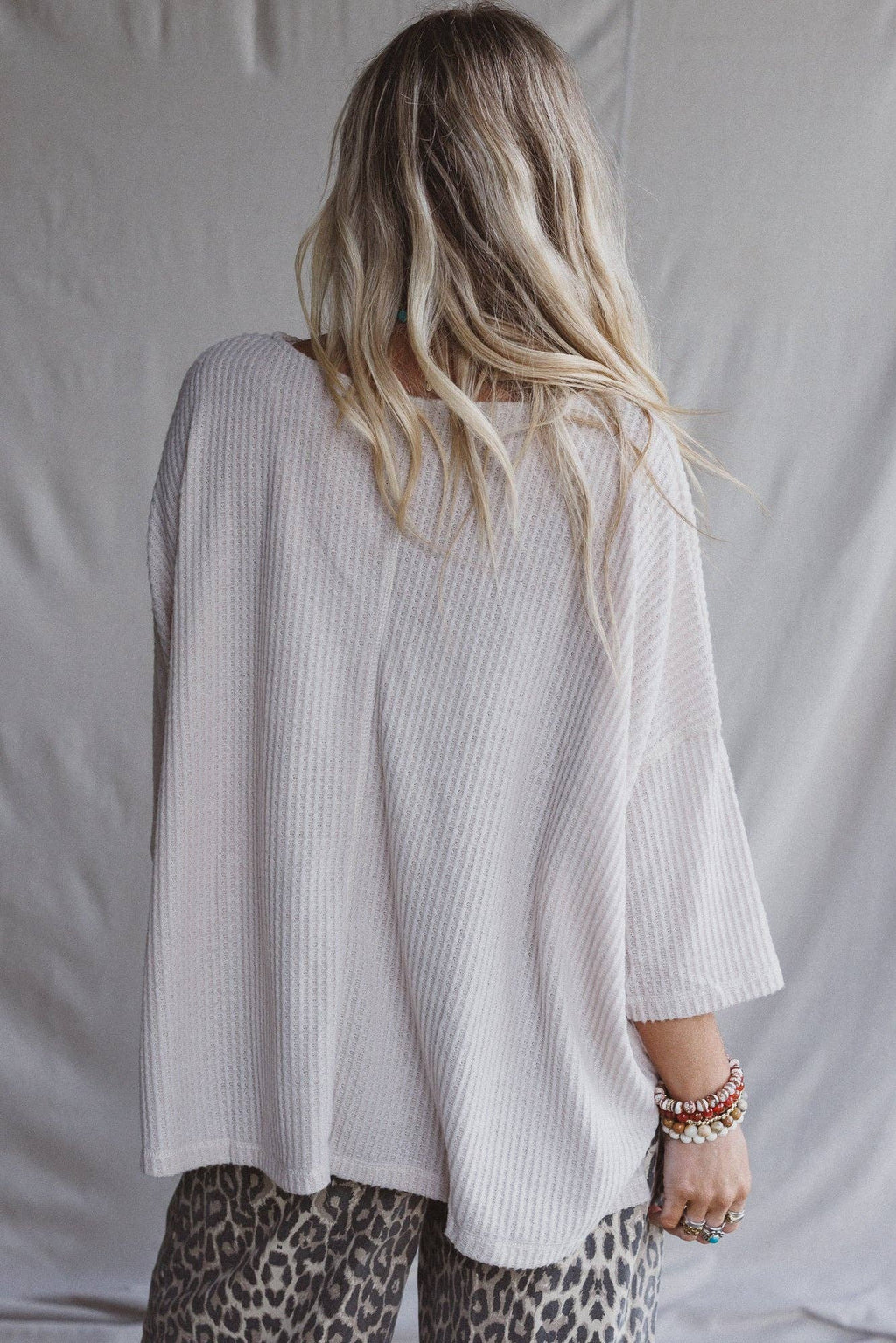 Airis Long Sleeve Top - Oatmeal