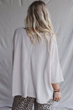 Airis Long Sleeve Top - Oatmeal