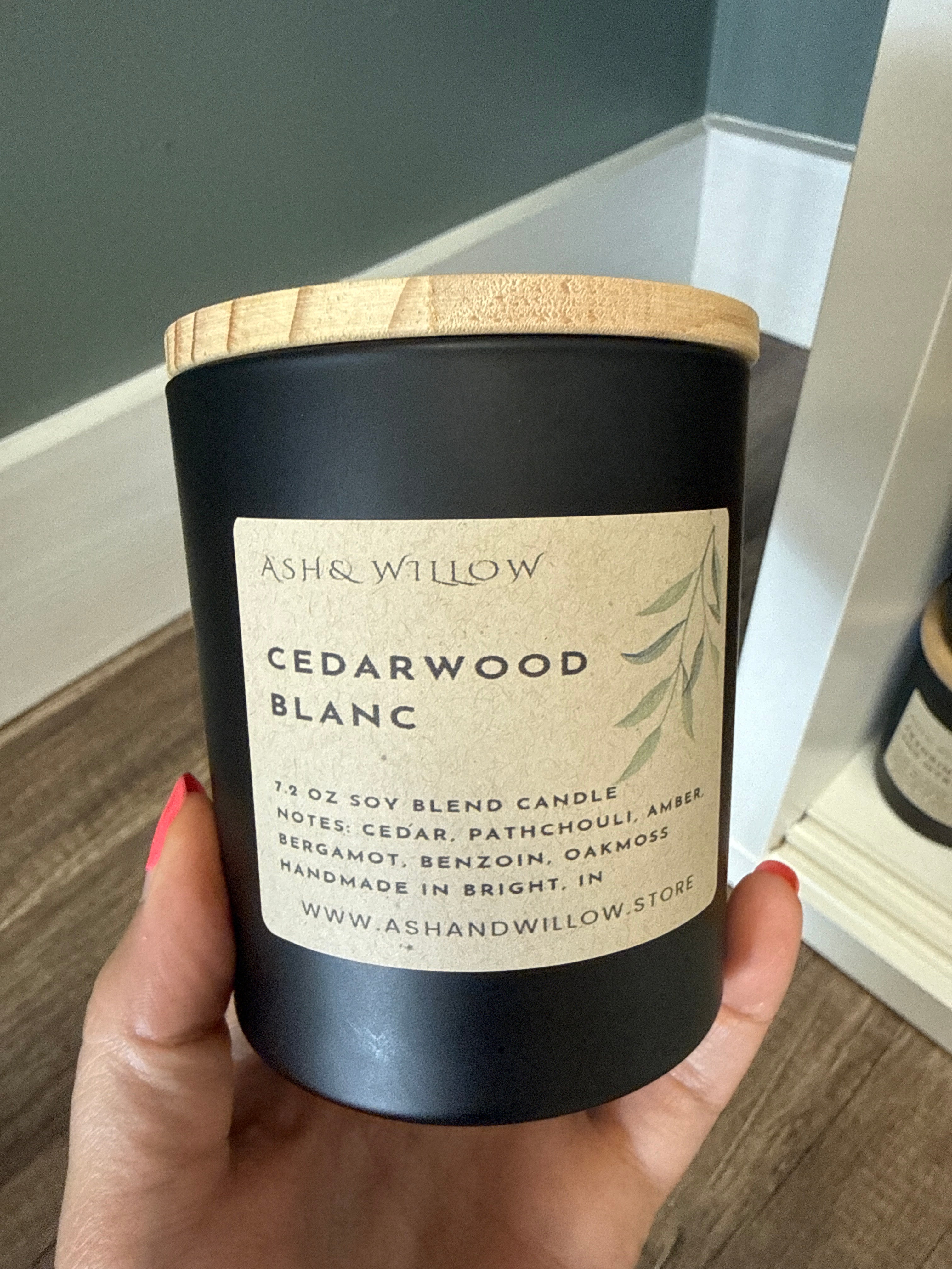 Cedarwood Blanc Candle