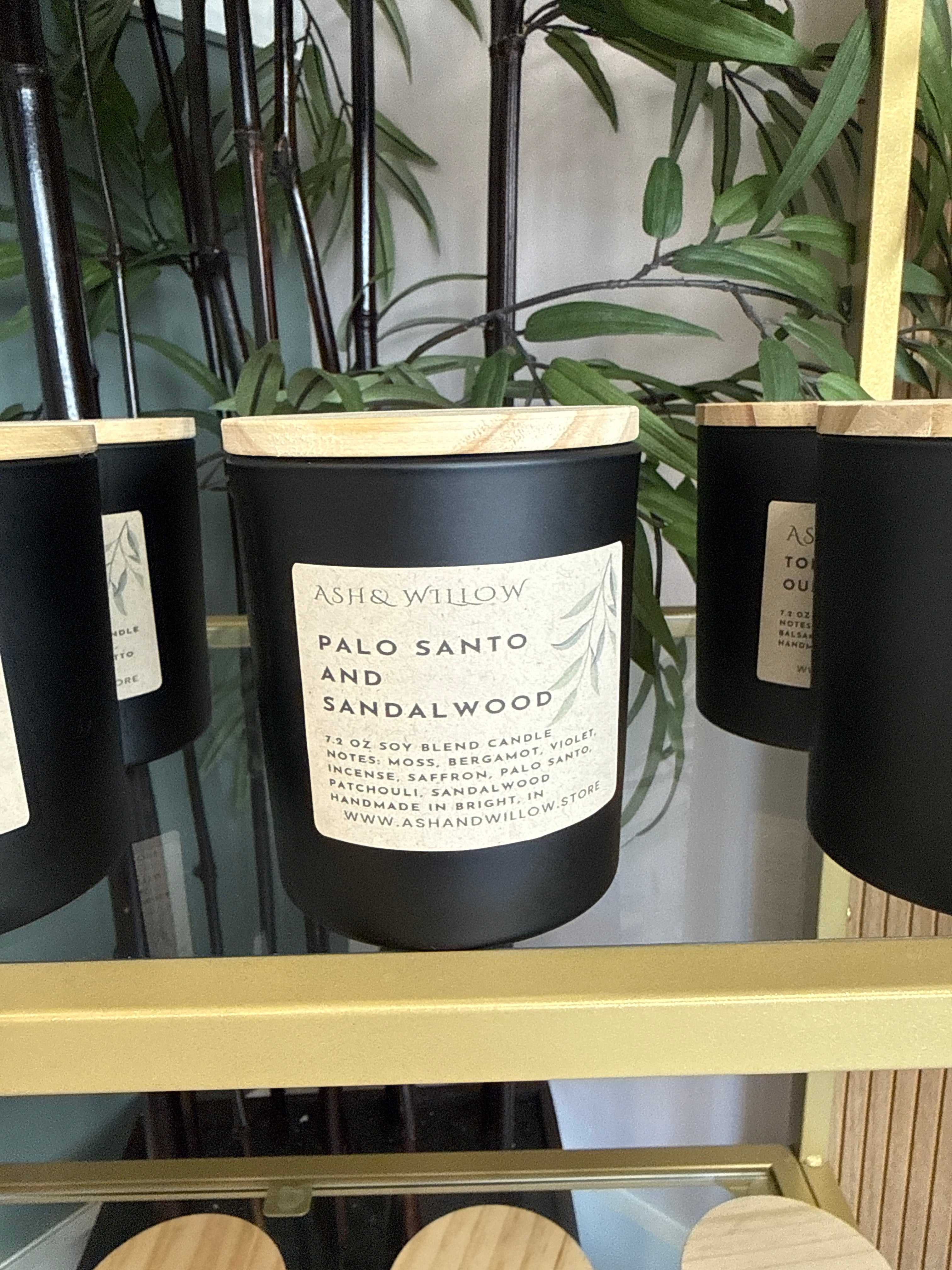 Palo Santo and Sandalwood Candle