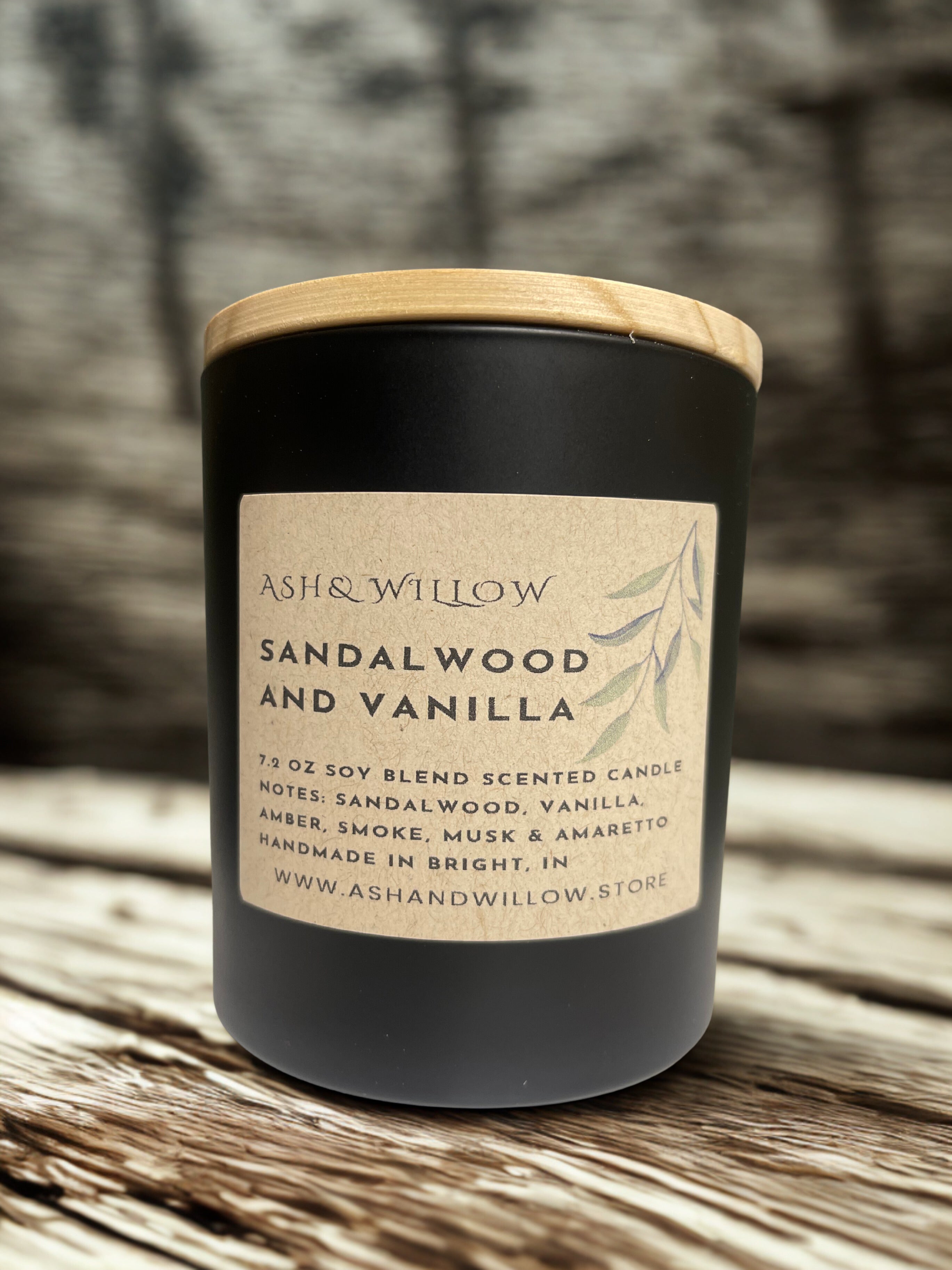 Sandalwood & Vanilla Candle