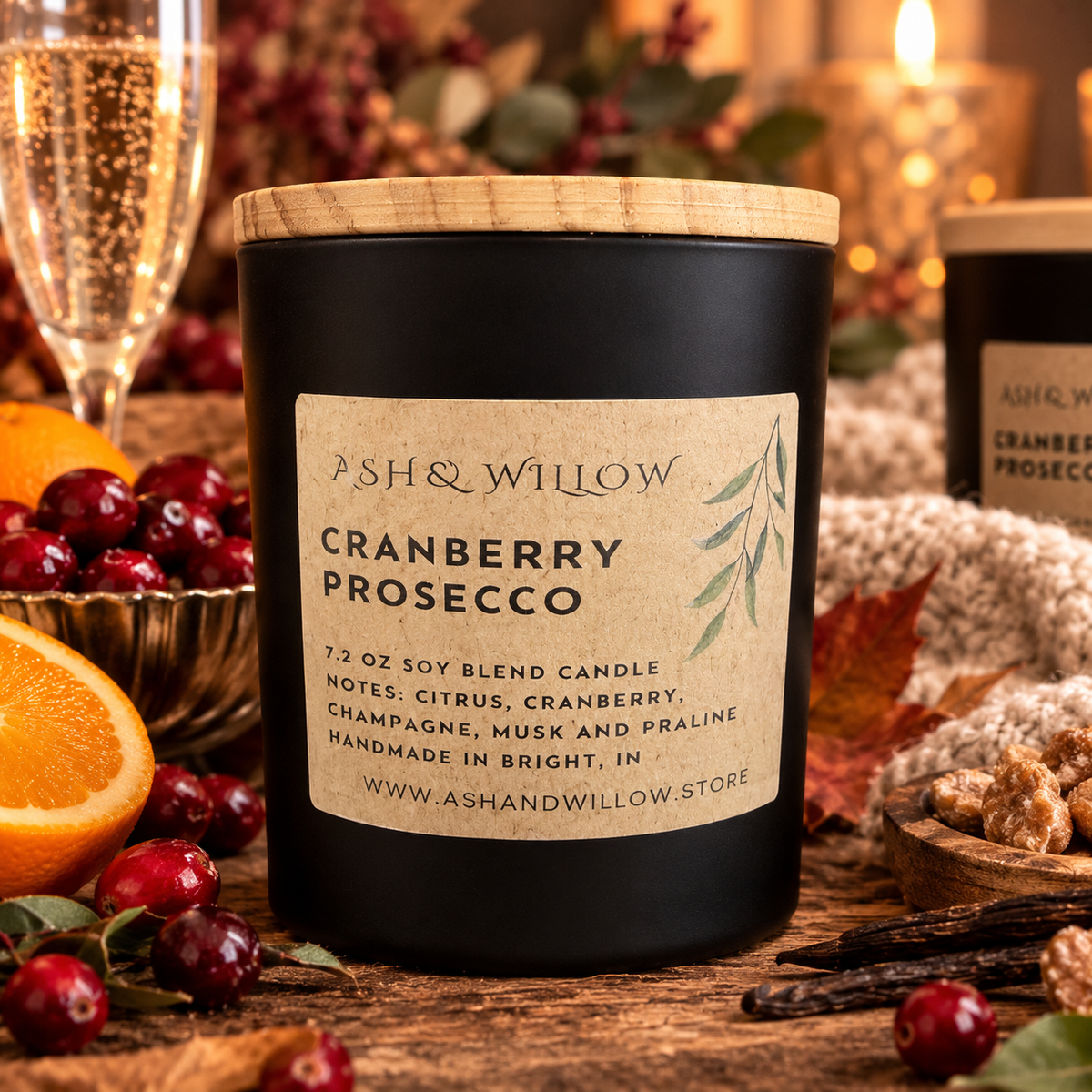 Cranberry Prosecco Candle