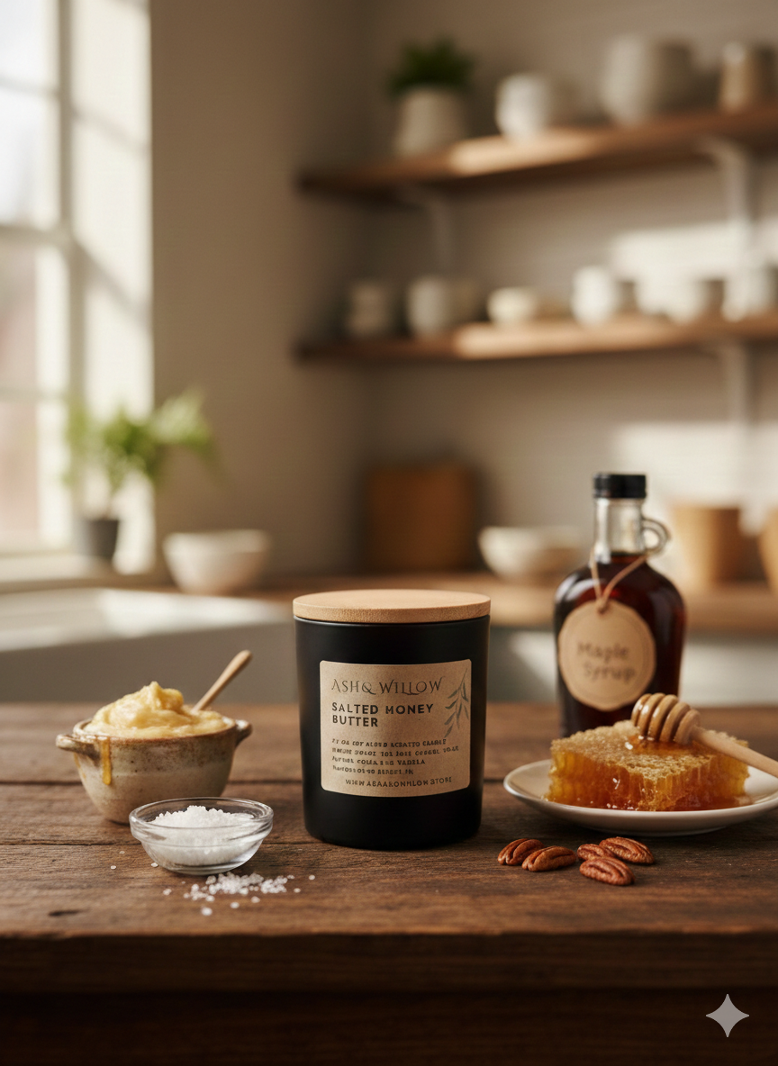 Salted Honey Butter Candle