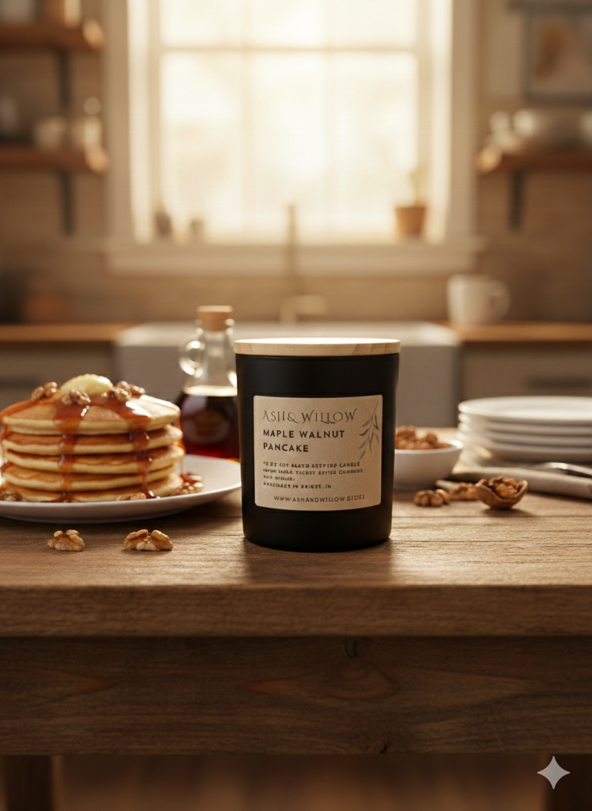 Maple Walnut Pancake Candle