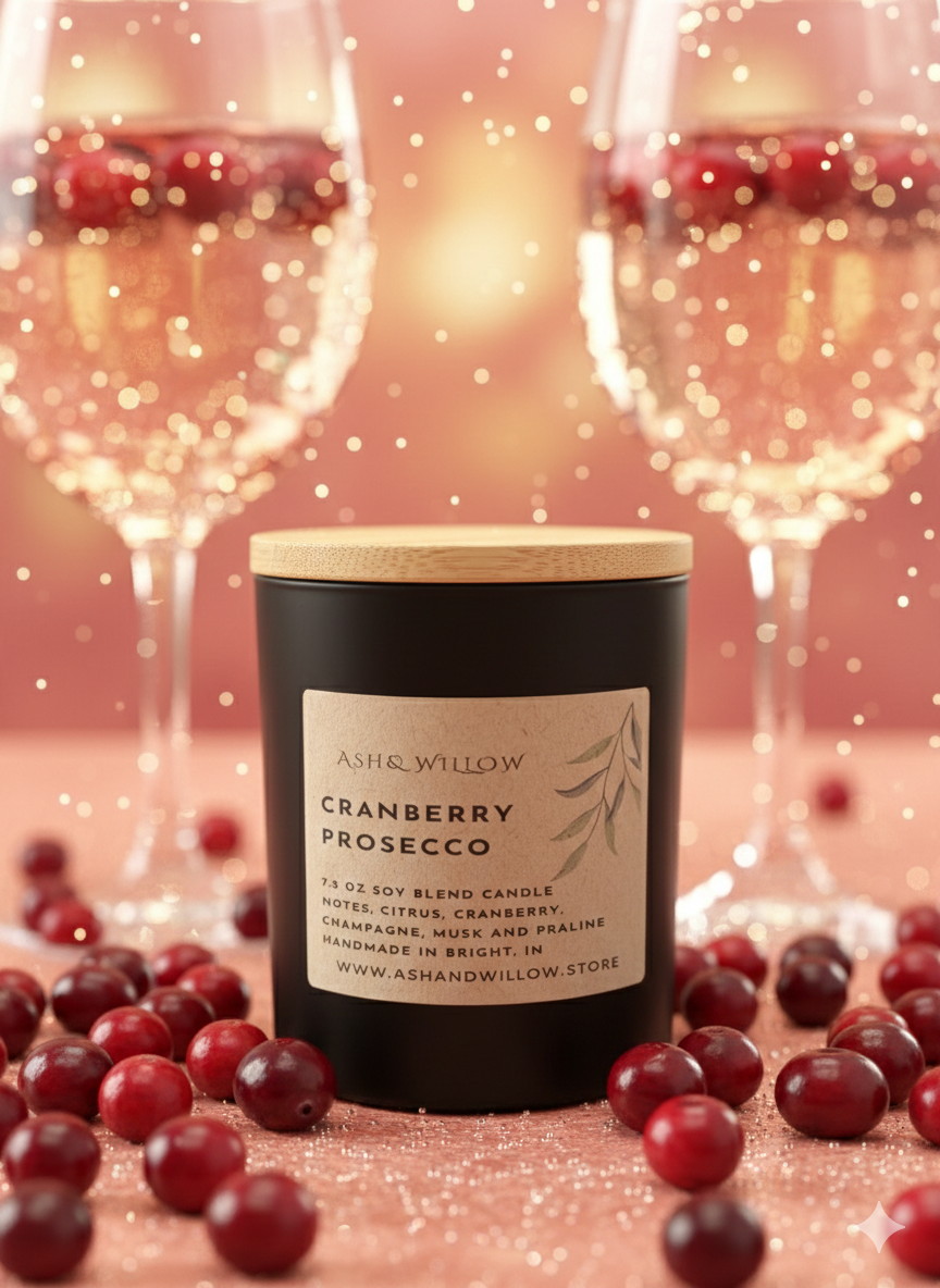 Cranberry Prosecco Candle