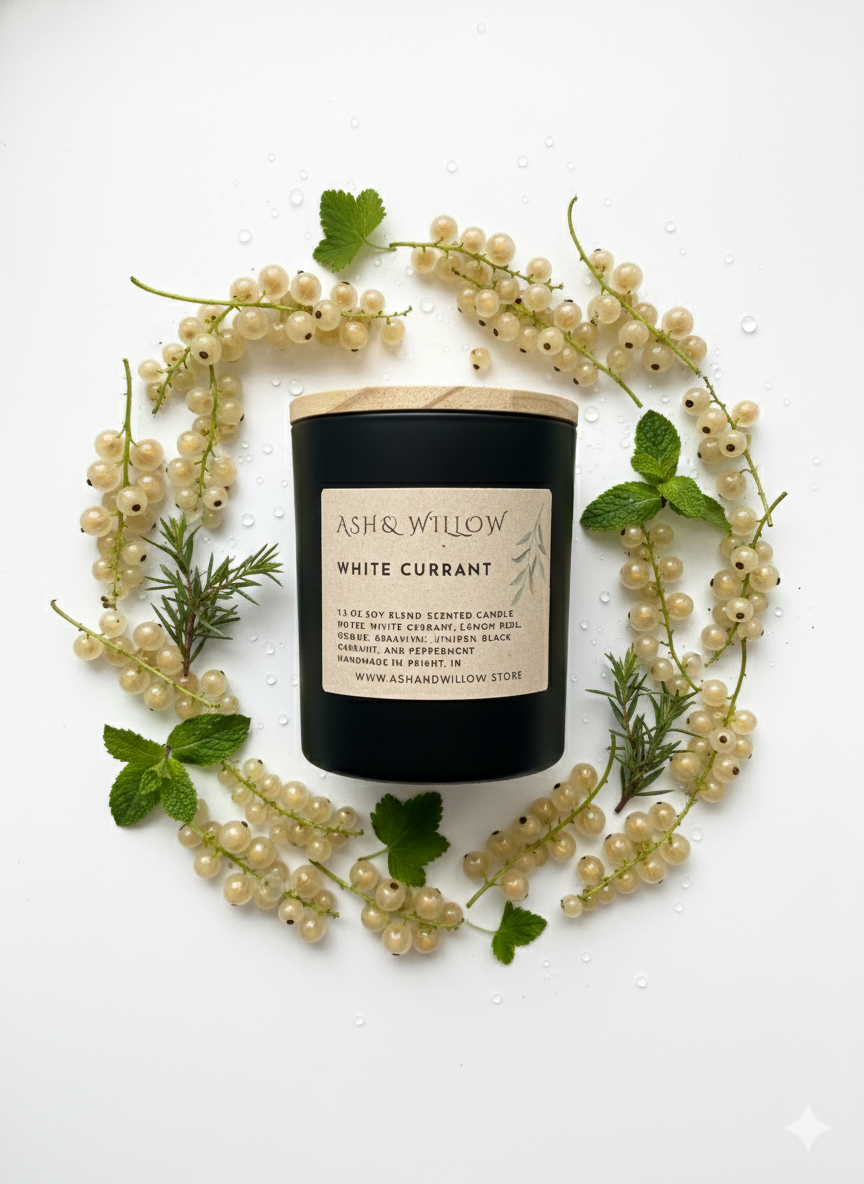 White Currant Candle