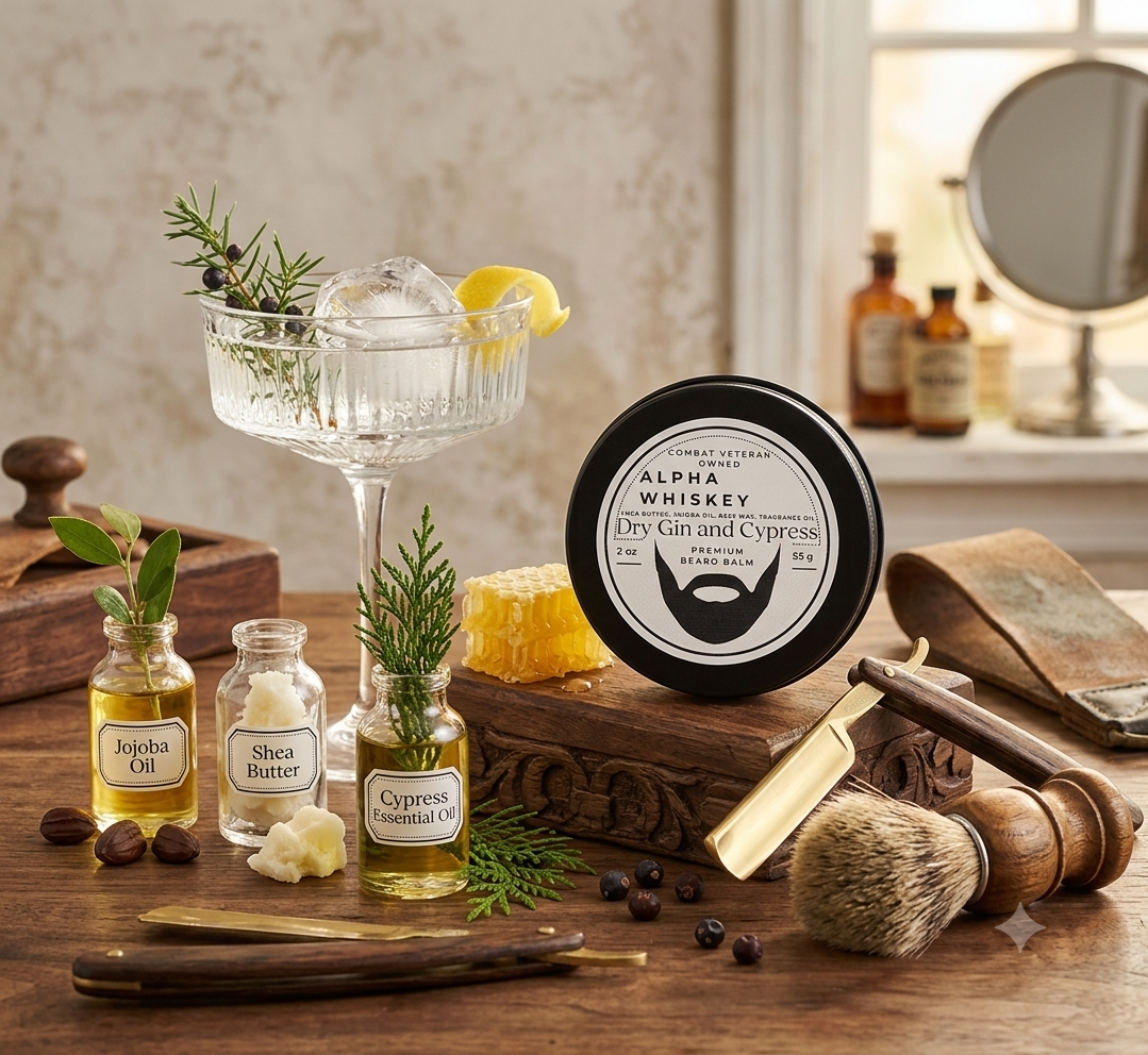 Dry Gin & Cypress Beard Balm