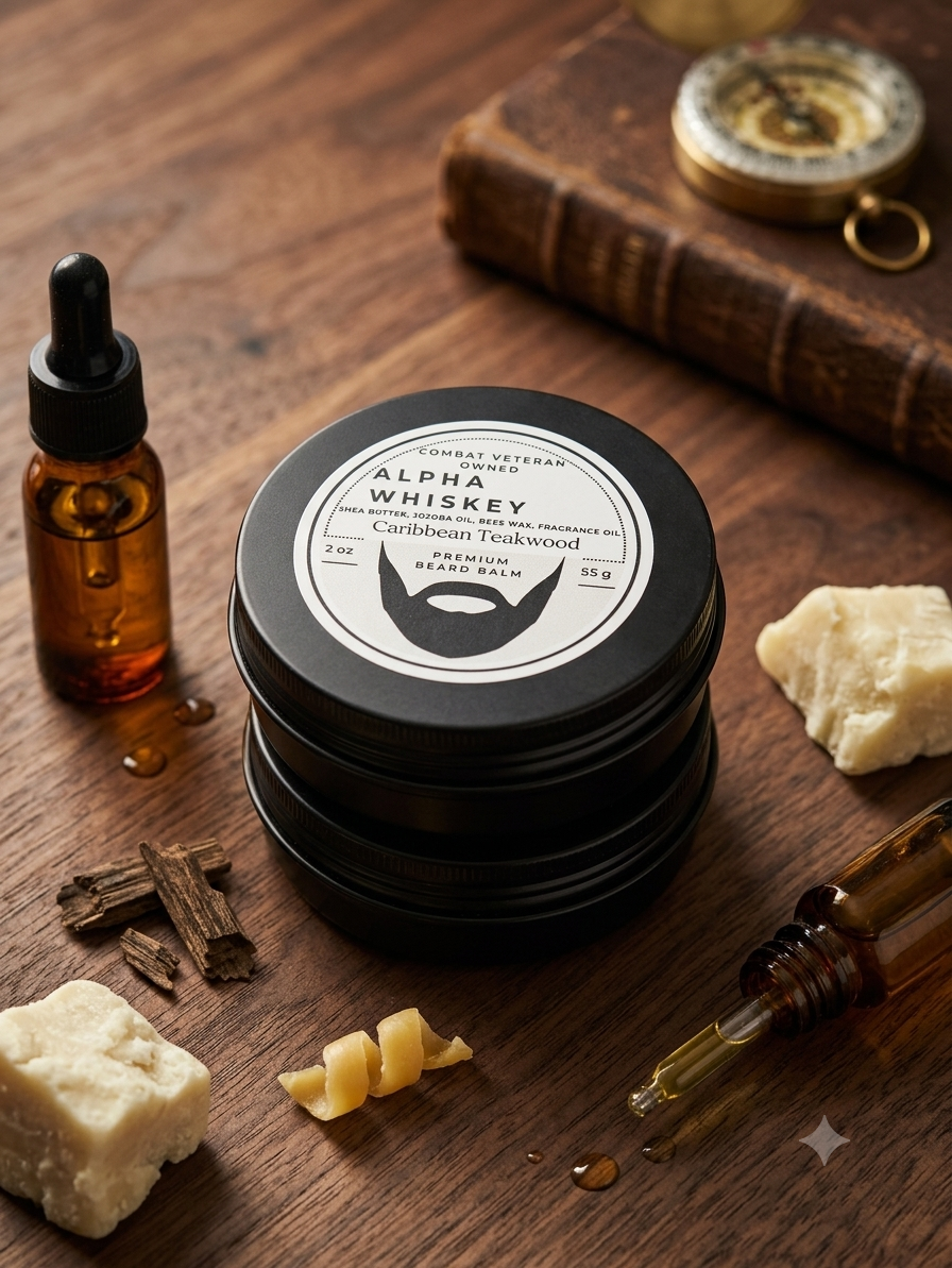 Caribbean Teakwood Beard Balm