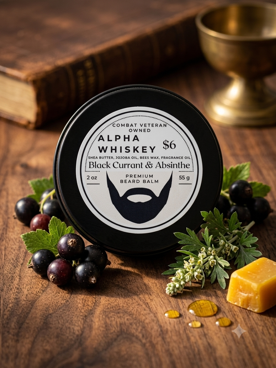 Black Currant & Absinthe Beard Balm