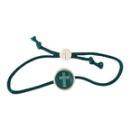 Tap To Pray® Survivor Series Bracelet: Moss + Cross