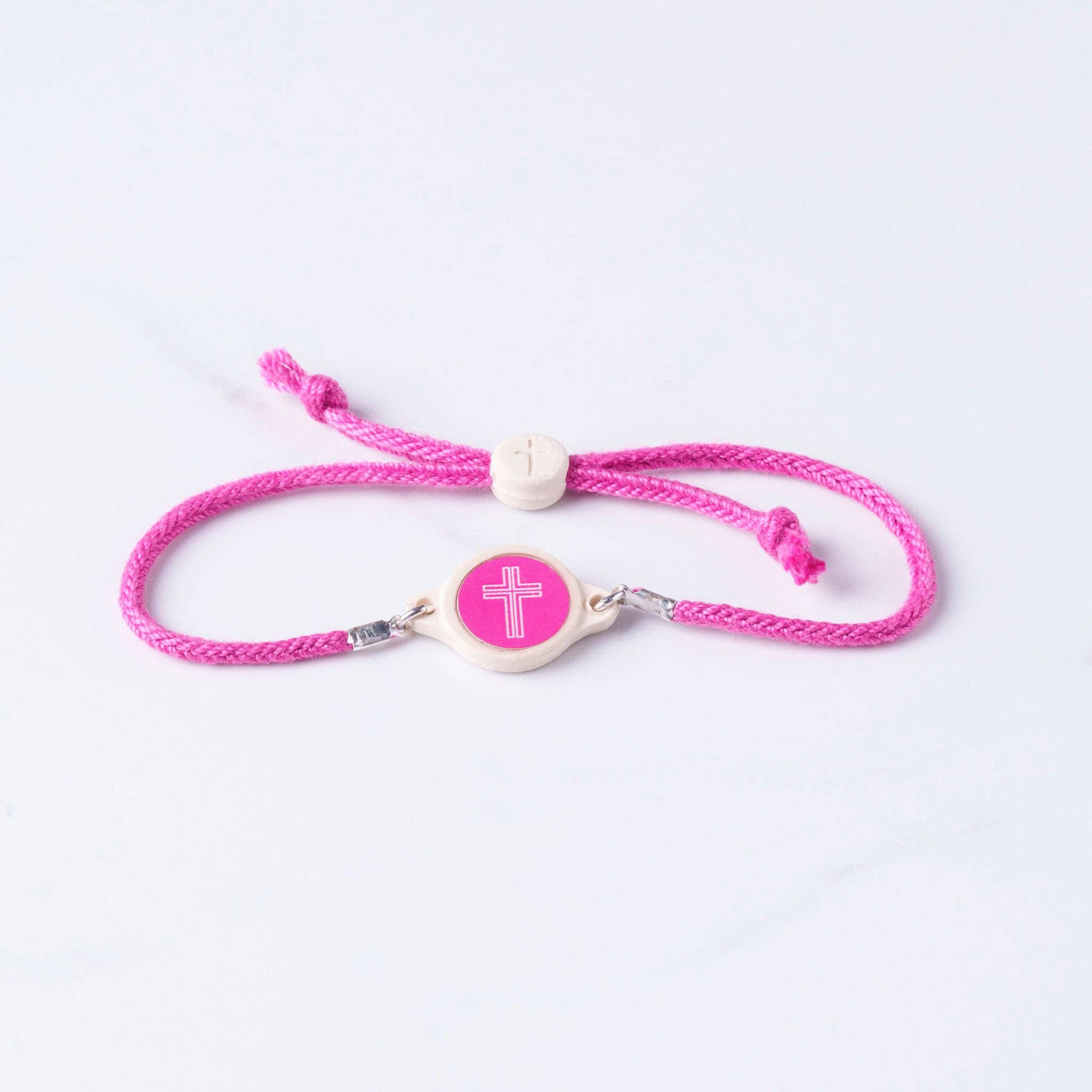 Tap To Pray® Survivor Series Bracelet: Onyx + Cross