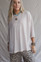 Airis Long Sleeve Top - Oatmeal