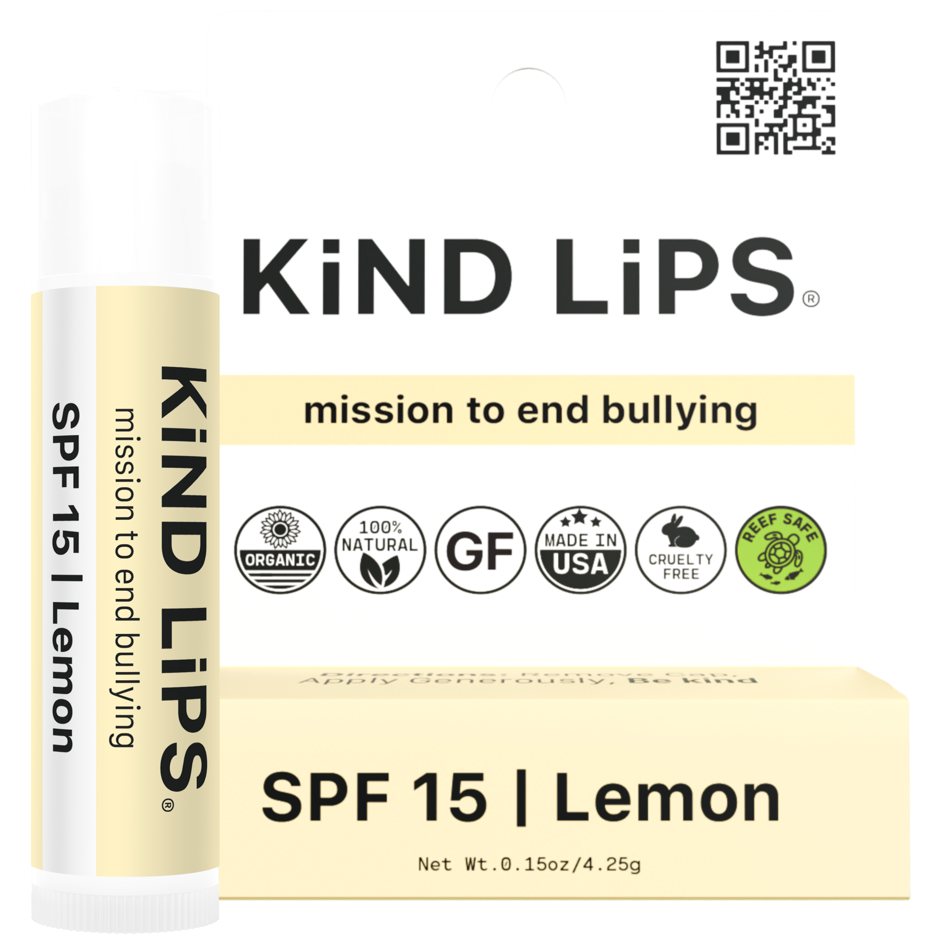Citrus SPF 15 Organic Lip Balm