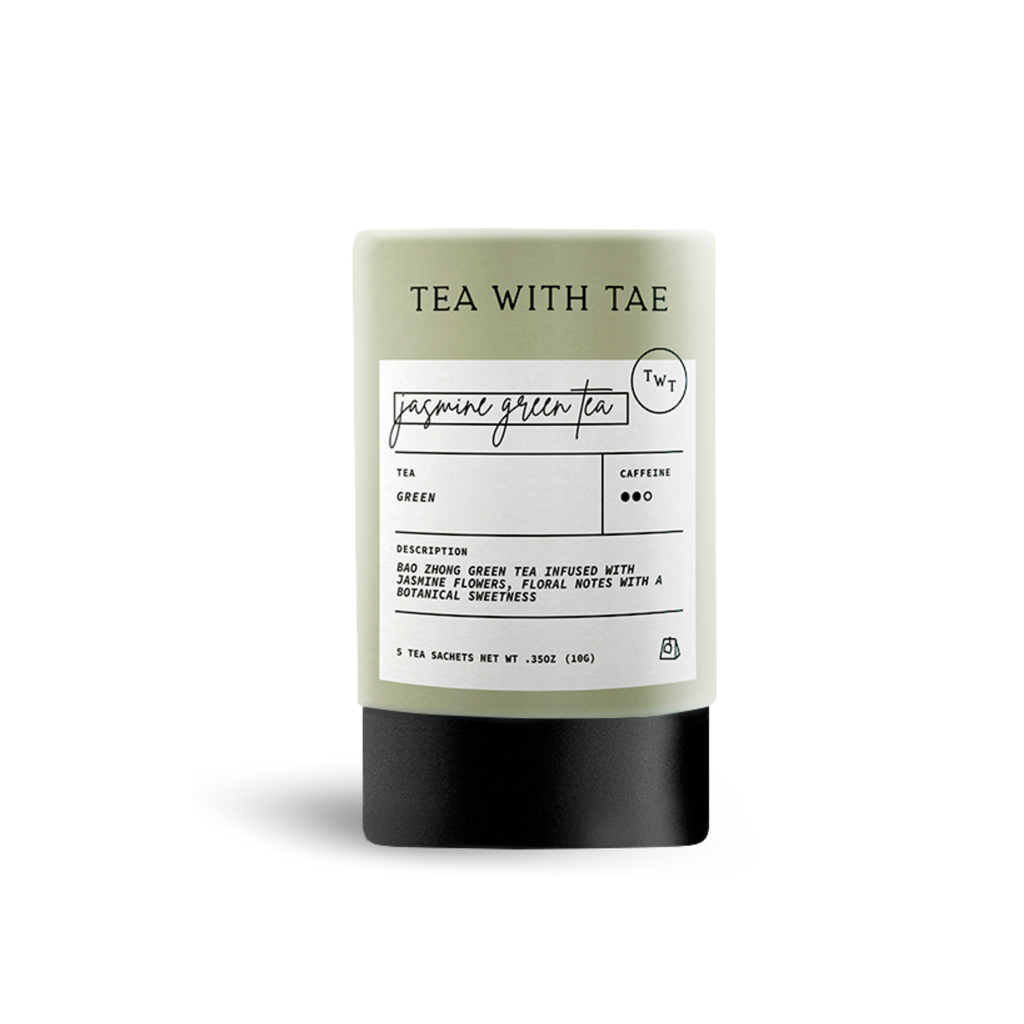 Jasmine Green Tea Mini Tube (5 tea bags)