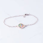 Tap To Pray® Survivor Series Chain Bracelet: 14K Gold-Plated + It Is Well