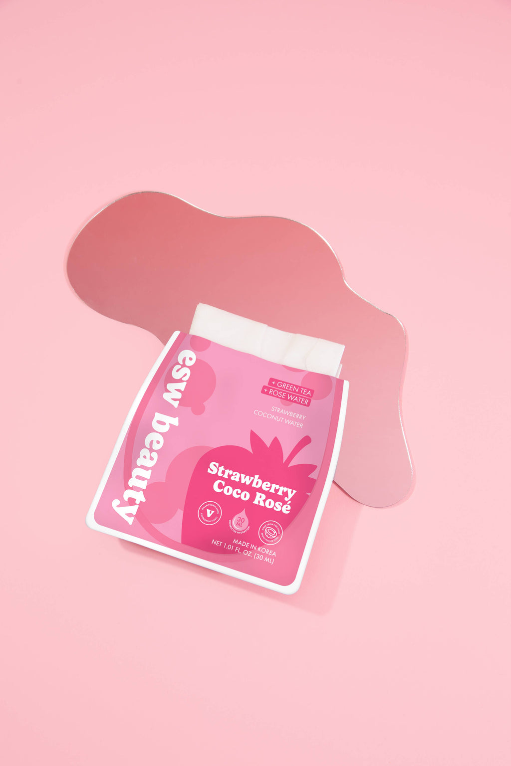 Strawberry Coco Rosé Soothing Biocellulose Mocktail Mask