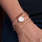 Tap To Pray® Survivor Series Beaded Bracelet - Everlasting: Gold 6.25" Standard