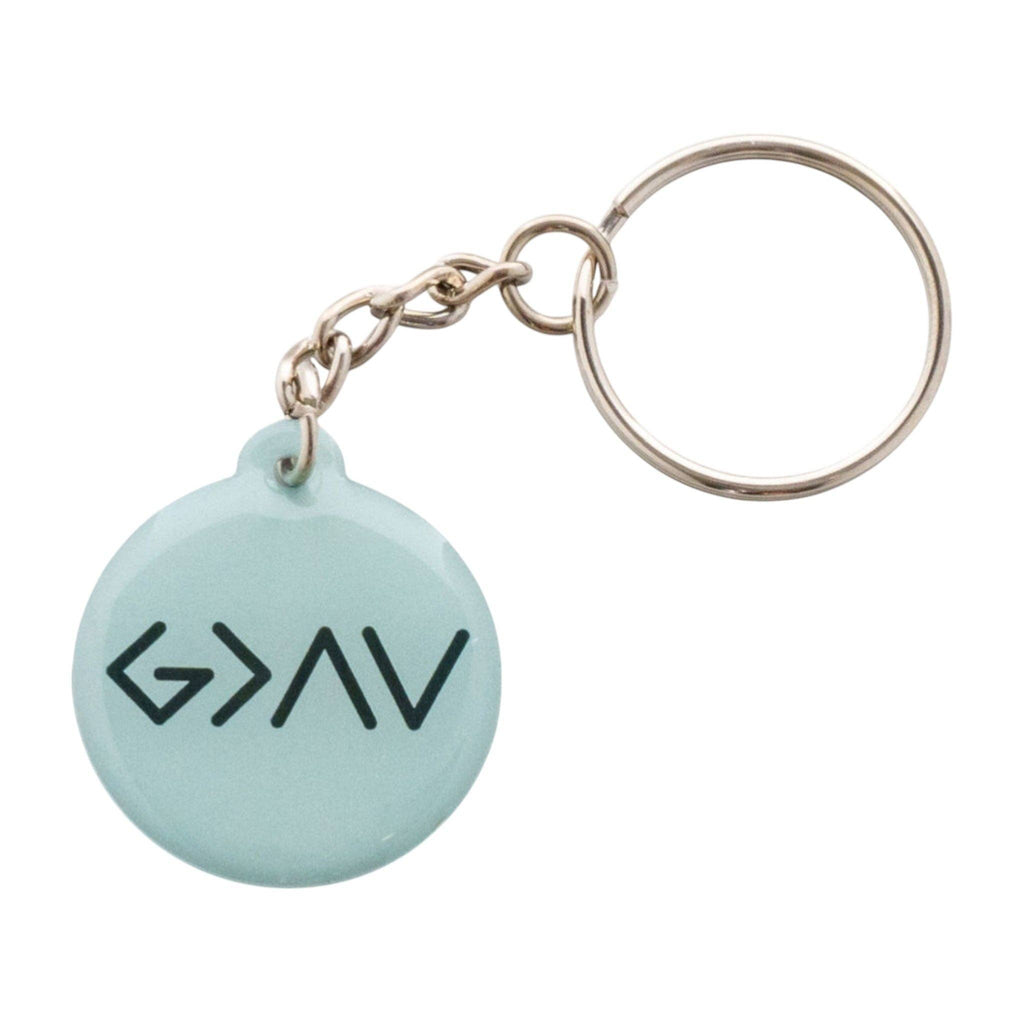Tap To Pray® Acrylic Keychain: Black + Cross