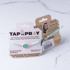 Tap To Pray® Survivor Series Bracelet: Mocha + Cross