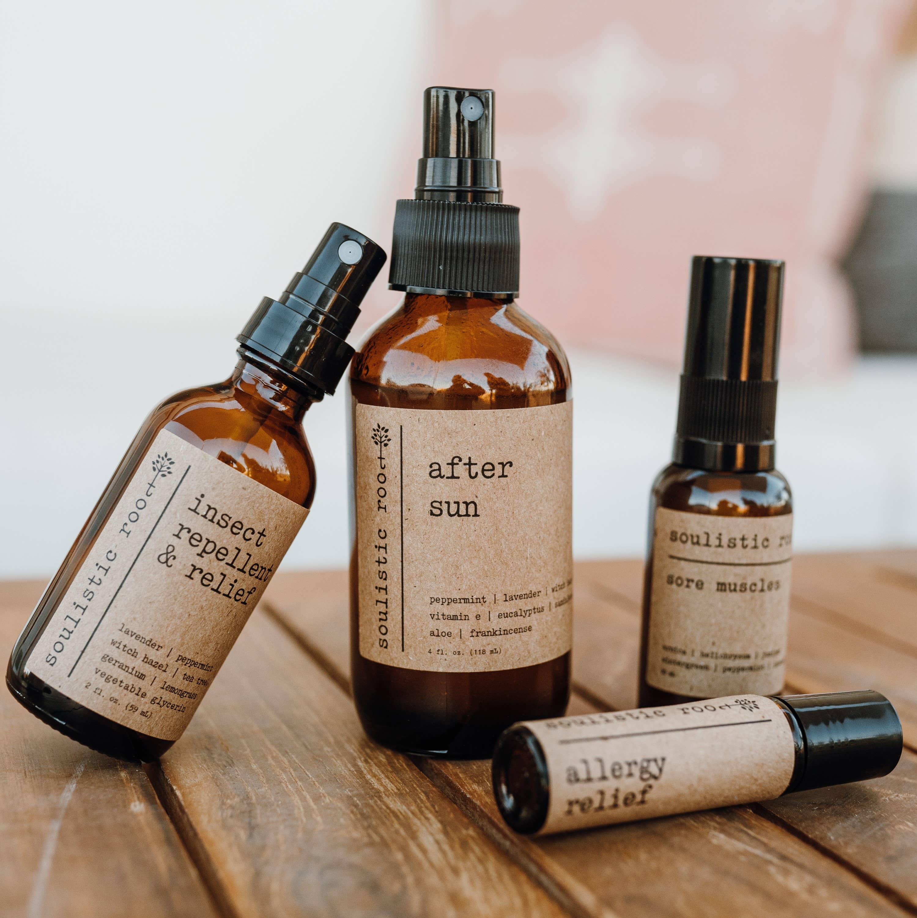 After Sun Spray – Aloe & Essential Oils for Sunburn Relief: 2 oz
