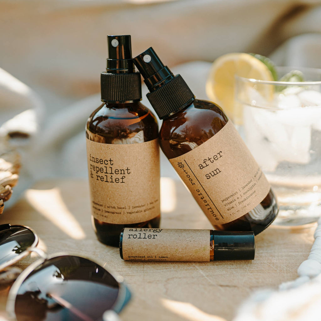 After Sun Spray – Aloe & Essential Oils for Sunburn Relief: 2 oz