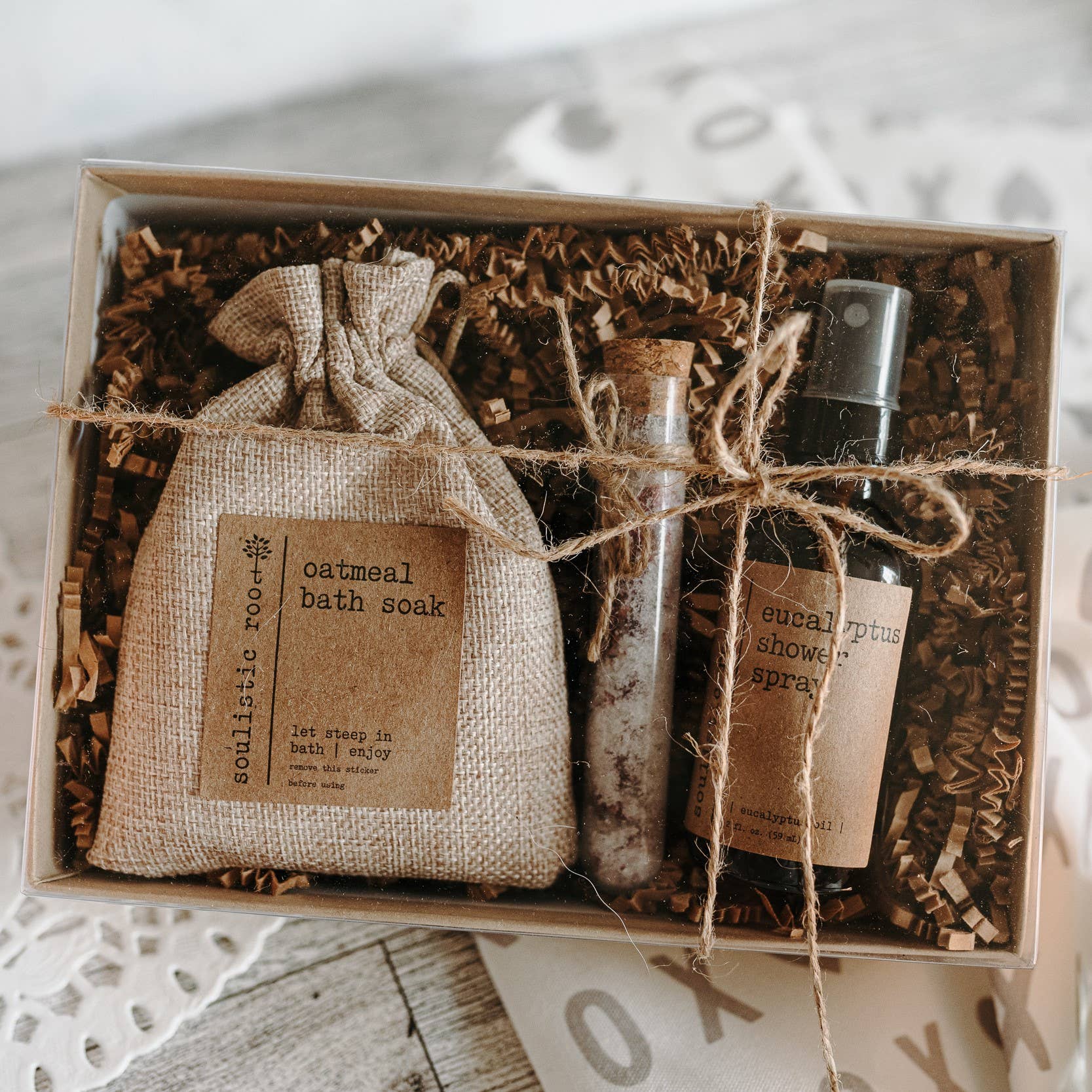 Rose & Eucalyptus Self Care Gift Box