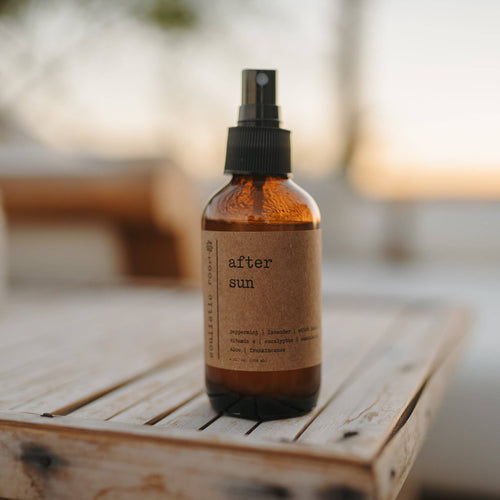 After Sun Spray – Aloe & Essential Oils for Sunburn Relief: 2 oz