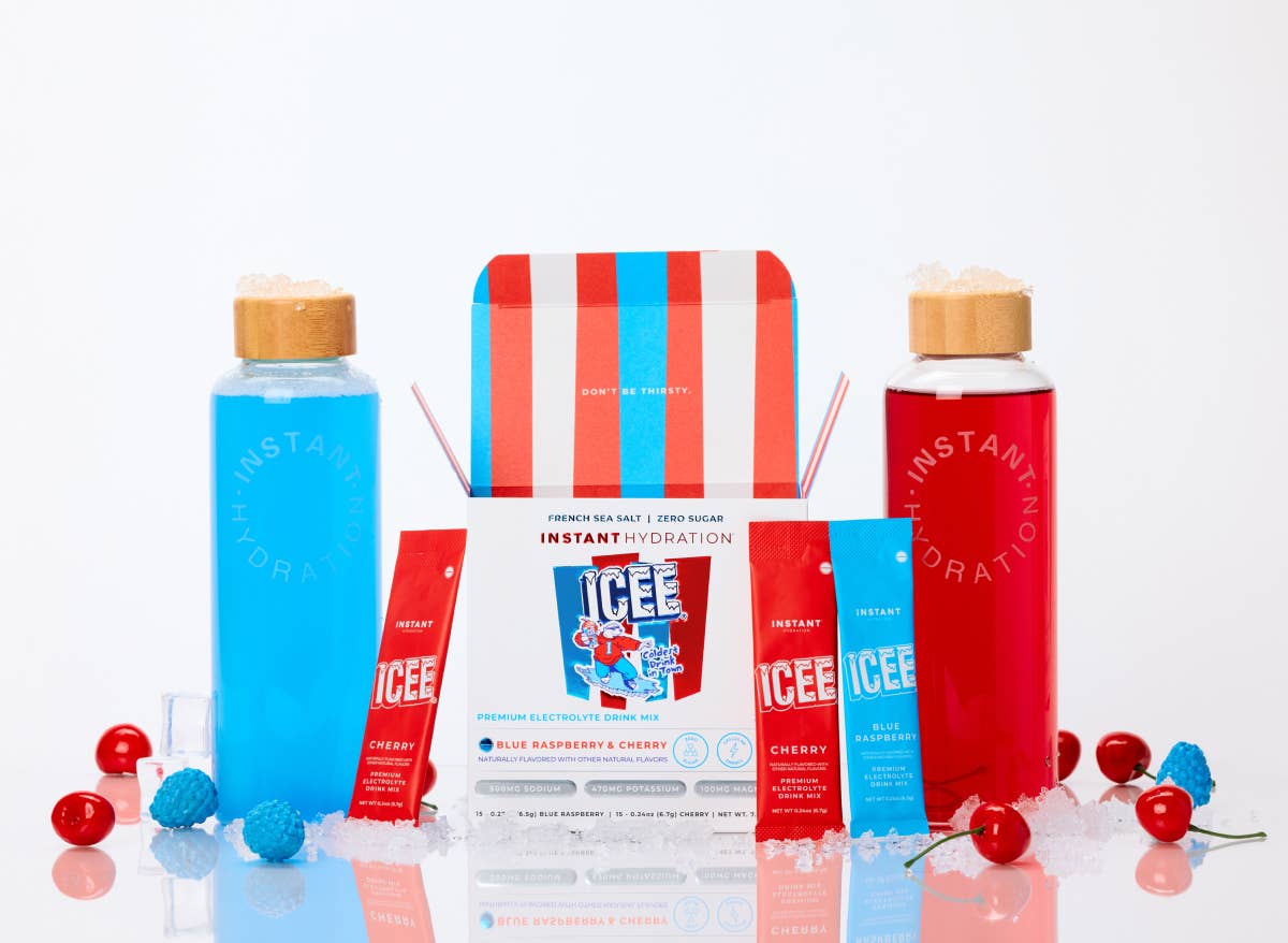 ICEE Blue Raspberry & Cherry Electrolyte Drink Mix