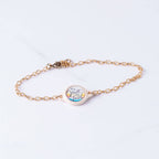 Tap To Pray® Survivor Series Chain Bracelet: 14K Gold-Plated + It Is Well