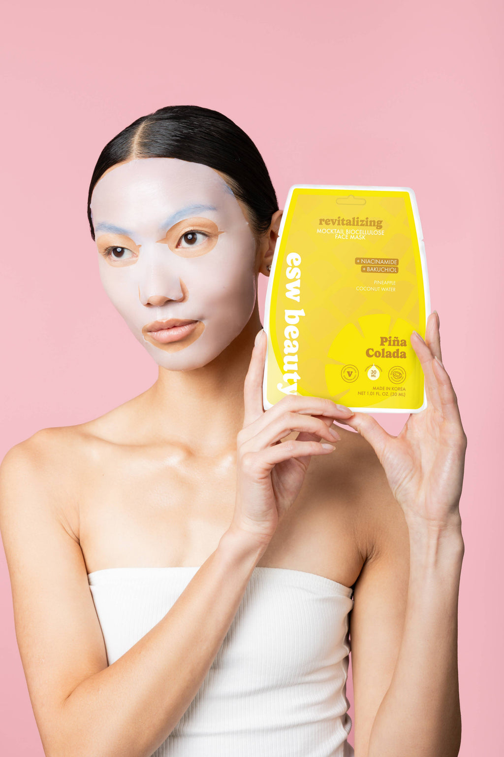 Piña Colada Revitalizing Biocellulose Mocktail Mask