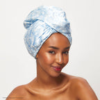 Kitsch x Bridgerton Satin Wrapped Hair Towel