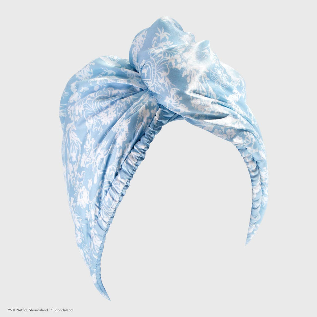 Kitsch x Bridgerton Satin Wrapped Hair Towel