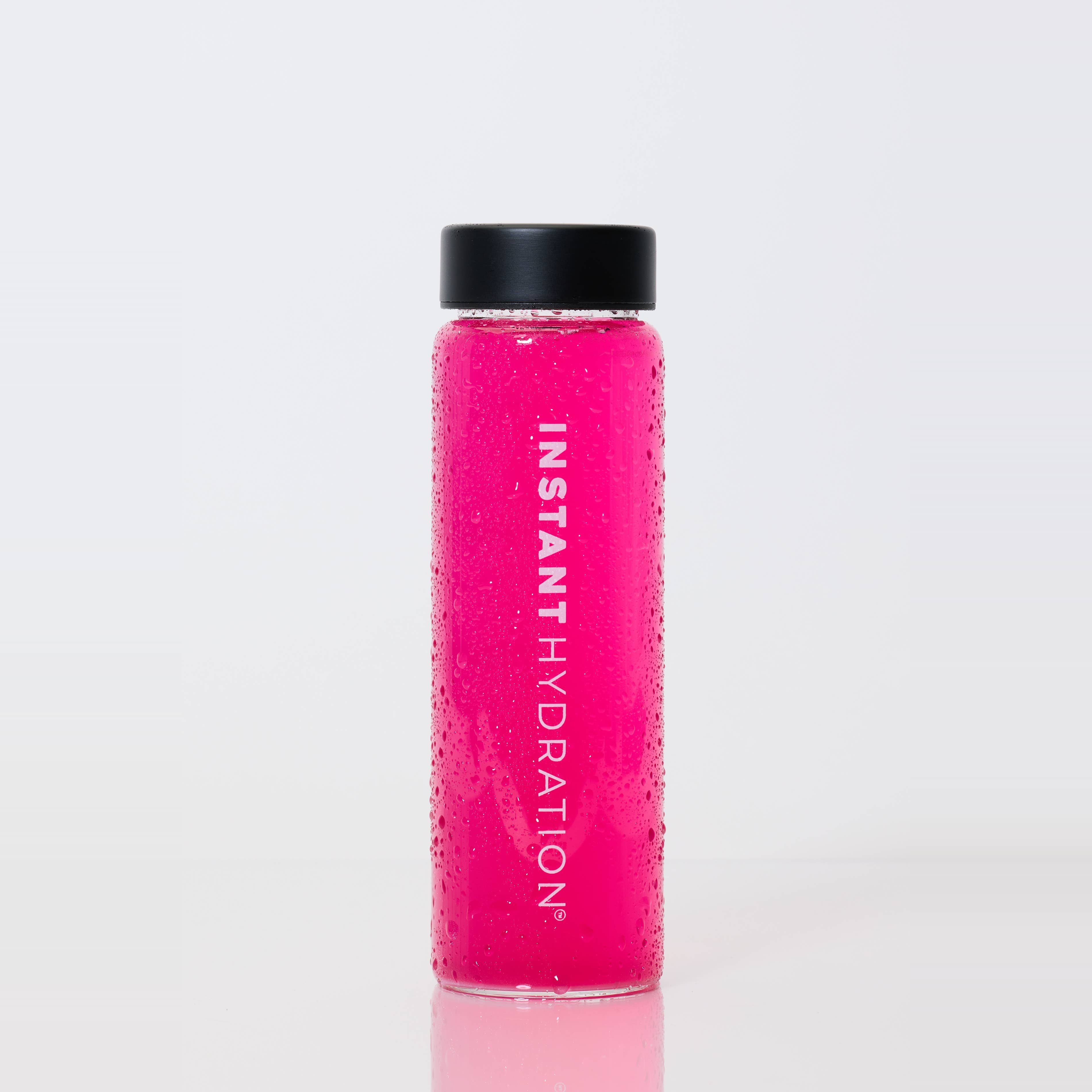 Instant Hydration Glass Water Bottle