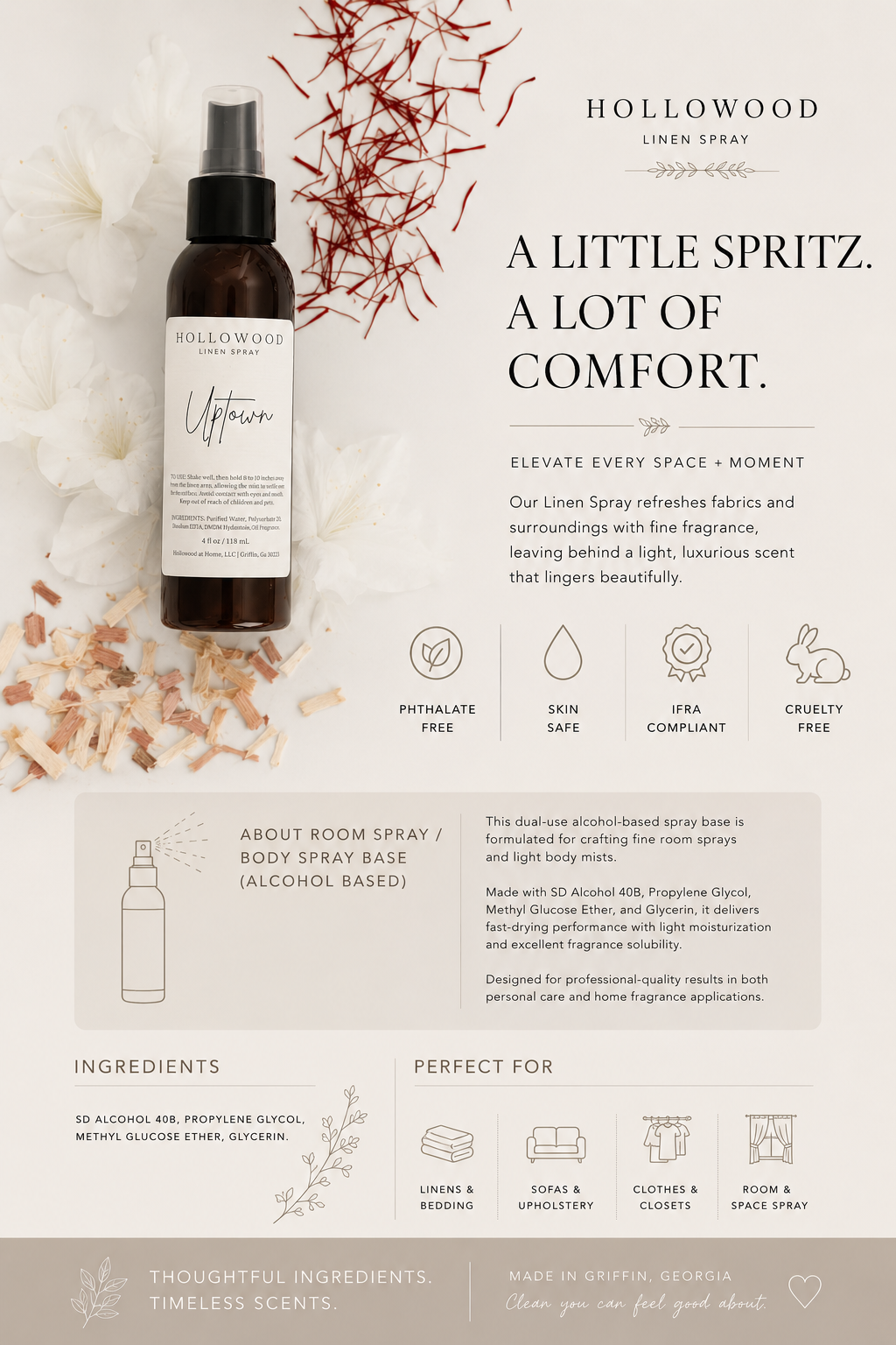 Shelf Talkers: Room Spray / Laundry Soap