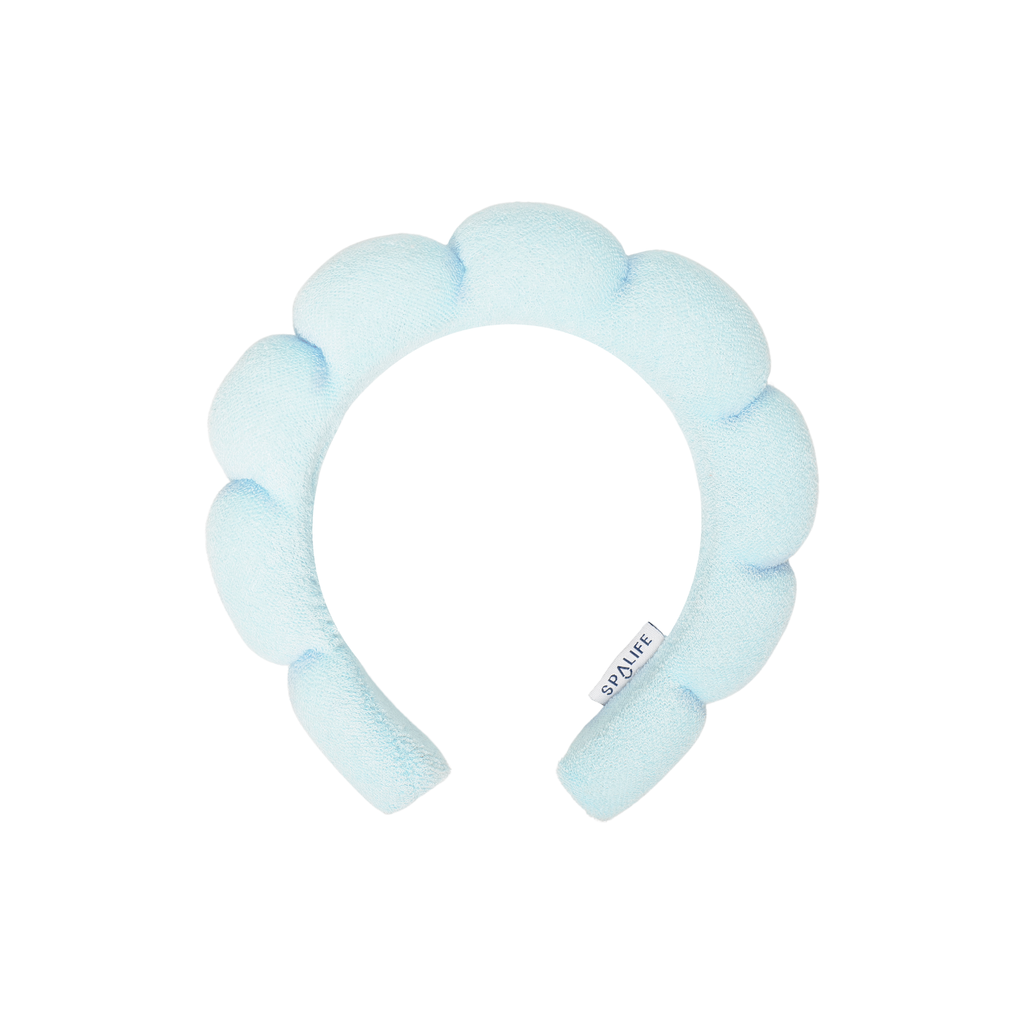 Bubble Skincare Headband For all Hair Types -Blue