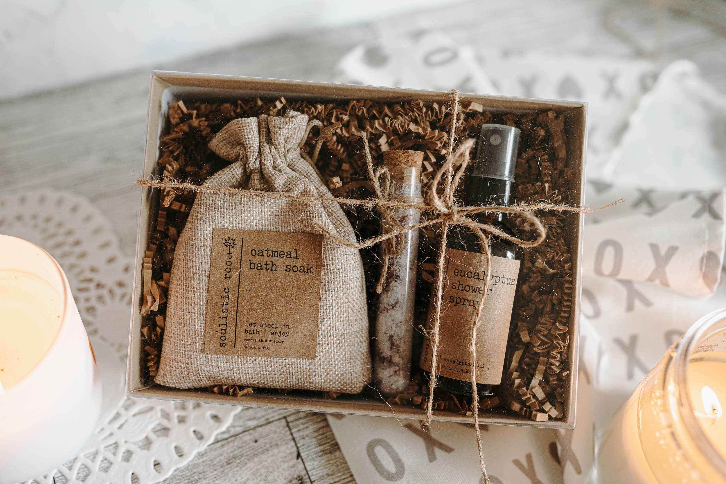 Rose & Eucalyptus Self Care Gift Box