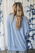 Sunset Dreamer Top - Denim: Blue