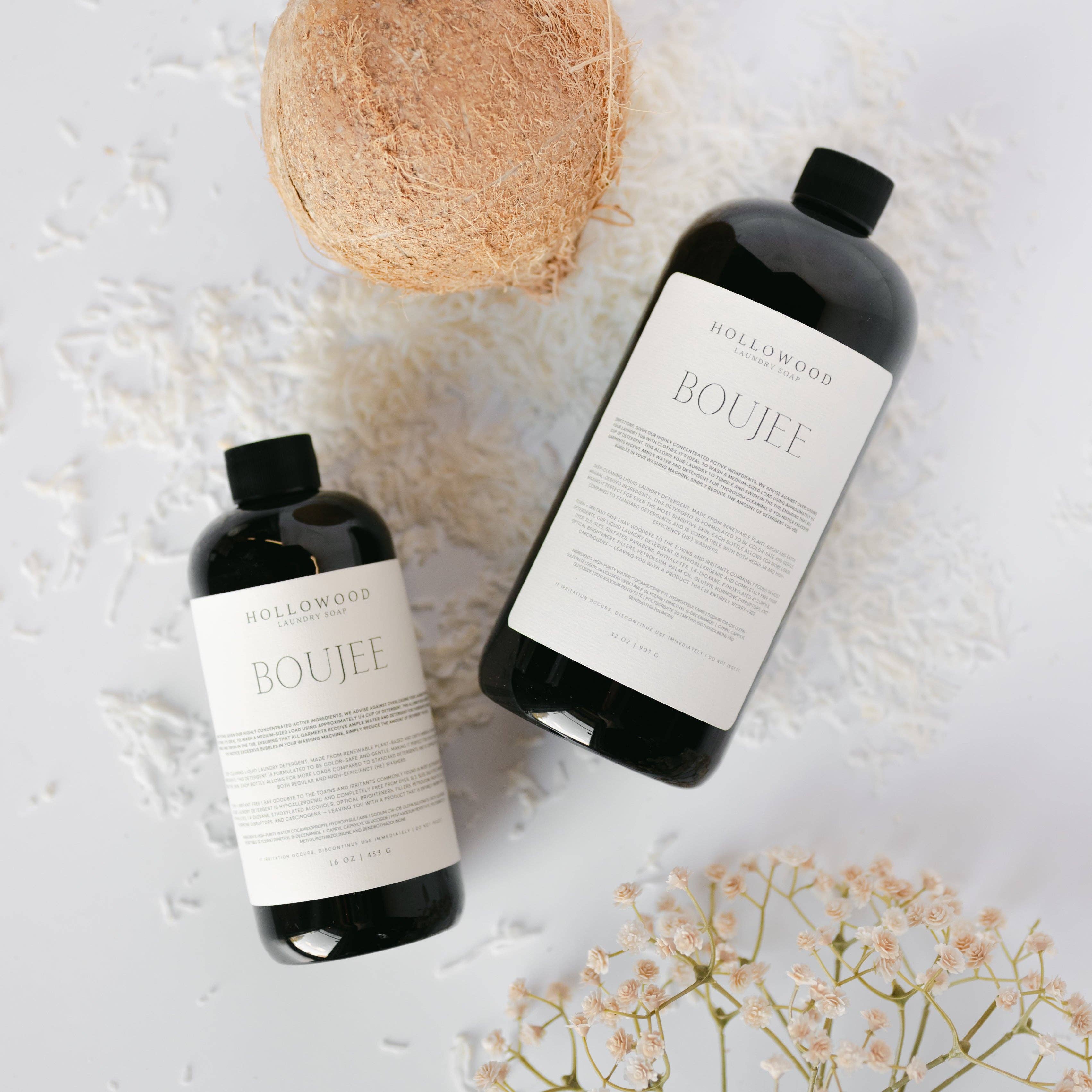 BOUJEE | LUXURY LIQUID LAUNDRY SOAP: 32 OUNCE