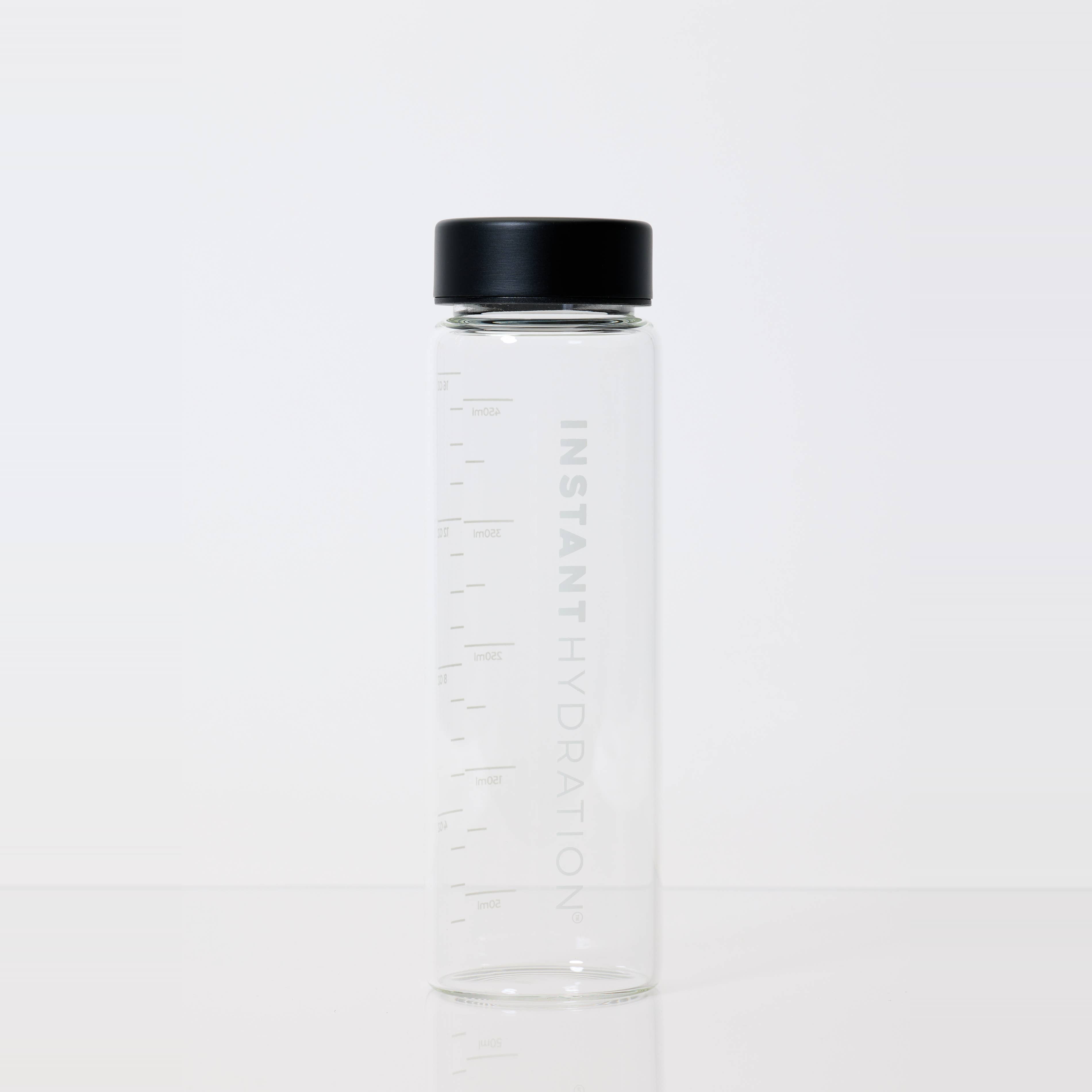 Instant Hydration Glass Water Bottle