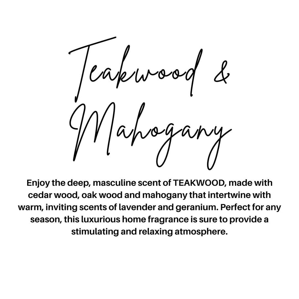 Teakwood & Mahogany Linen Spray