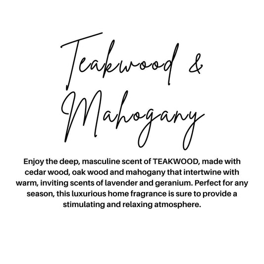 Teakwood & Mahogany Linen Spray