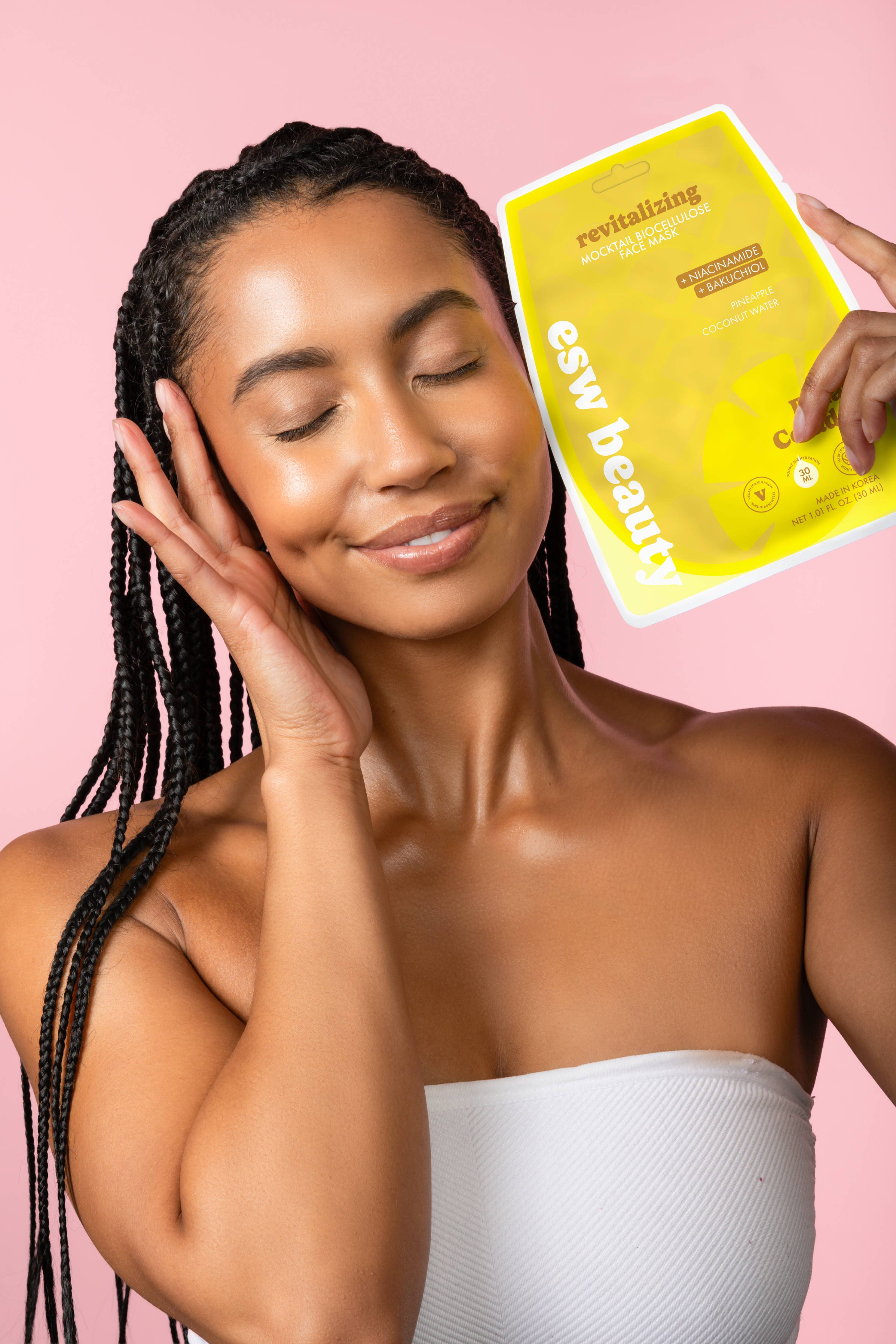 Piña Colada Revitalizing Biocellulose Mocktail Mask