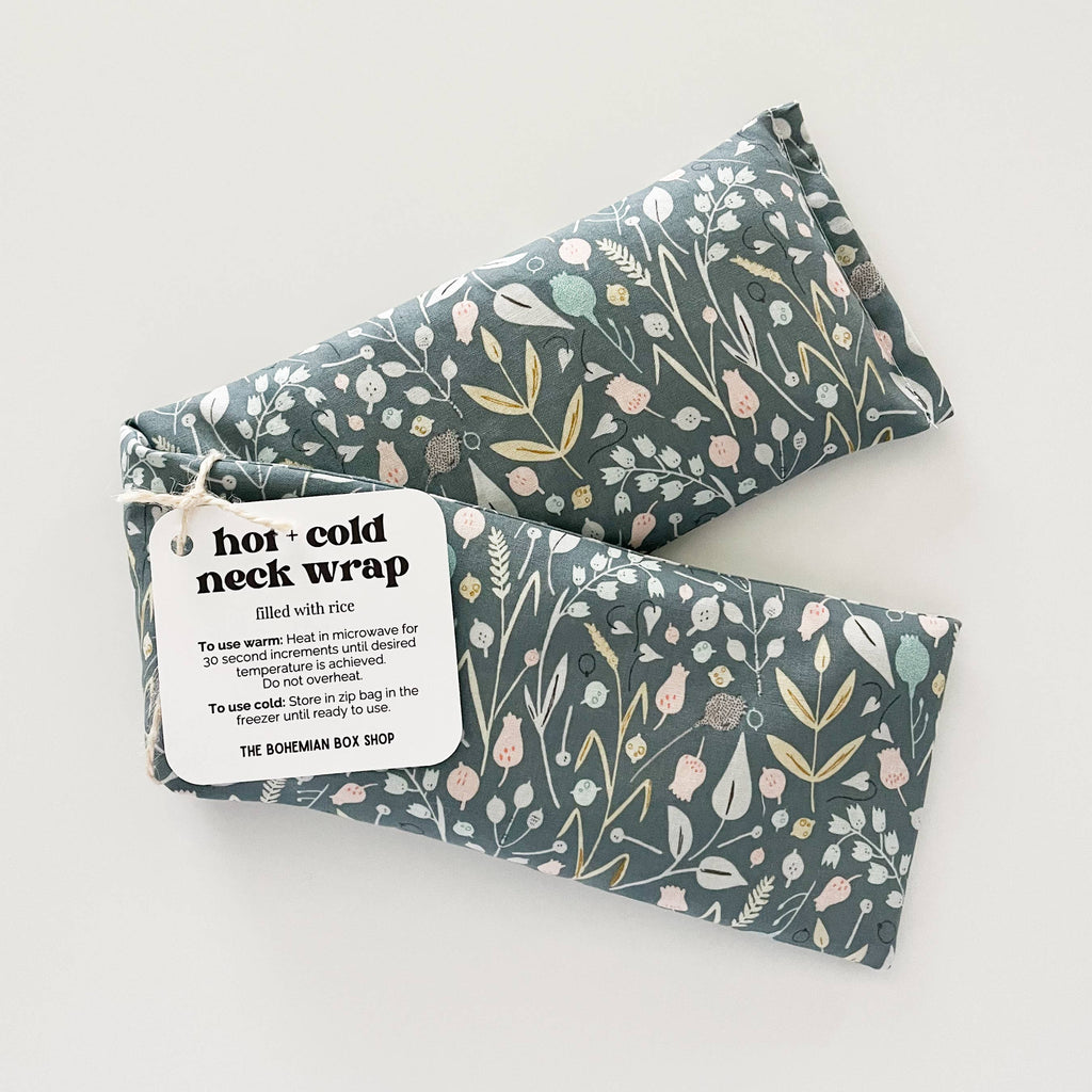 Hot & Cold Therapy Neck Wrap - Meadow Flowers