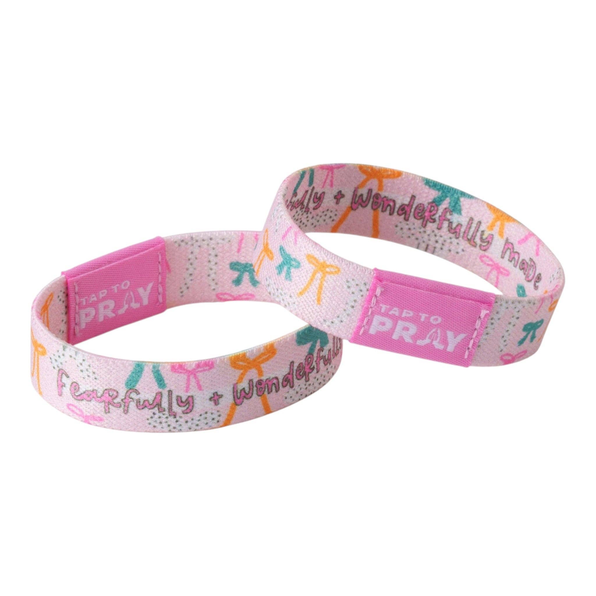 Tap To Pray® Kingfolk Series Wristband – Fearfully & Wonderfully Made: X-Small