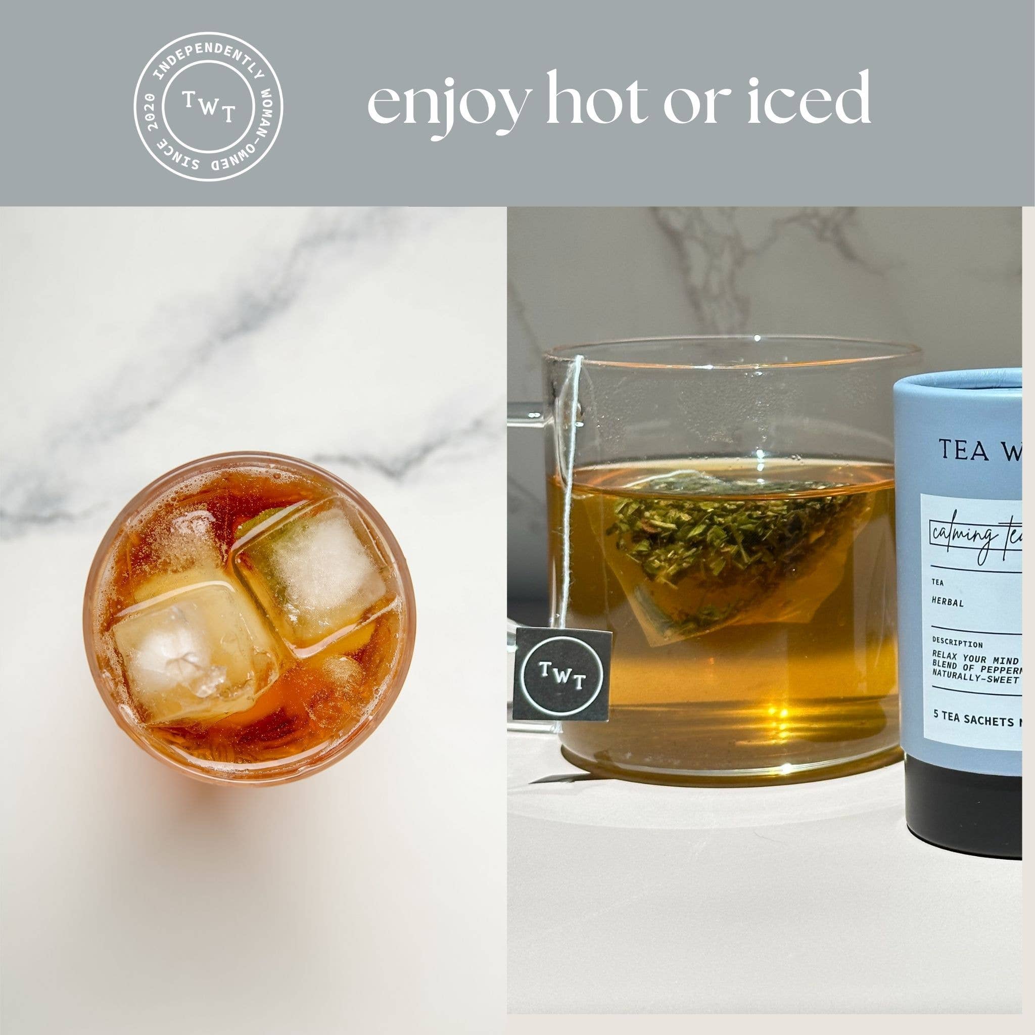 Calming Tea Herbal Rest Mini Tea Tube (5 tea bags)