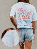 Be Still Tee: White / L
