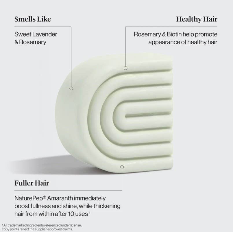 Rosemary & Biotin Volumizing Shampoo & Conditioner Bar Combo