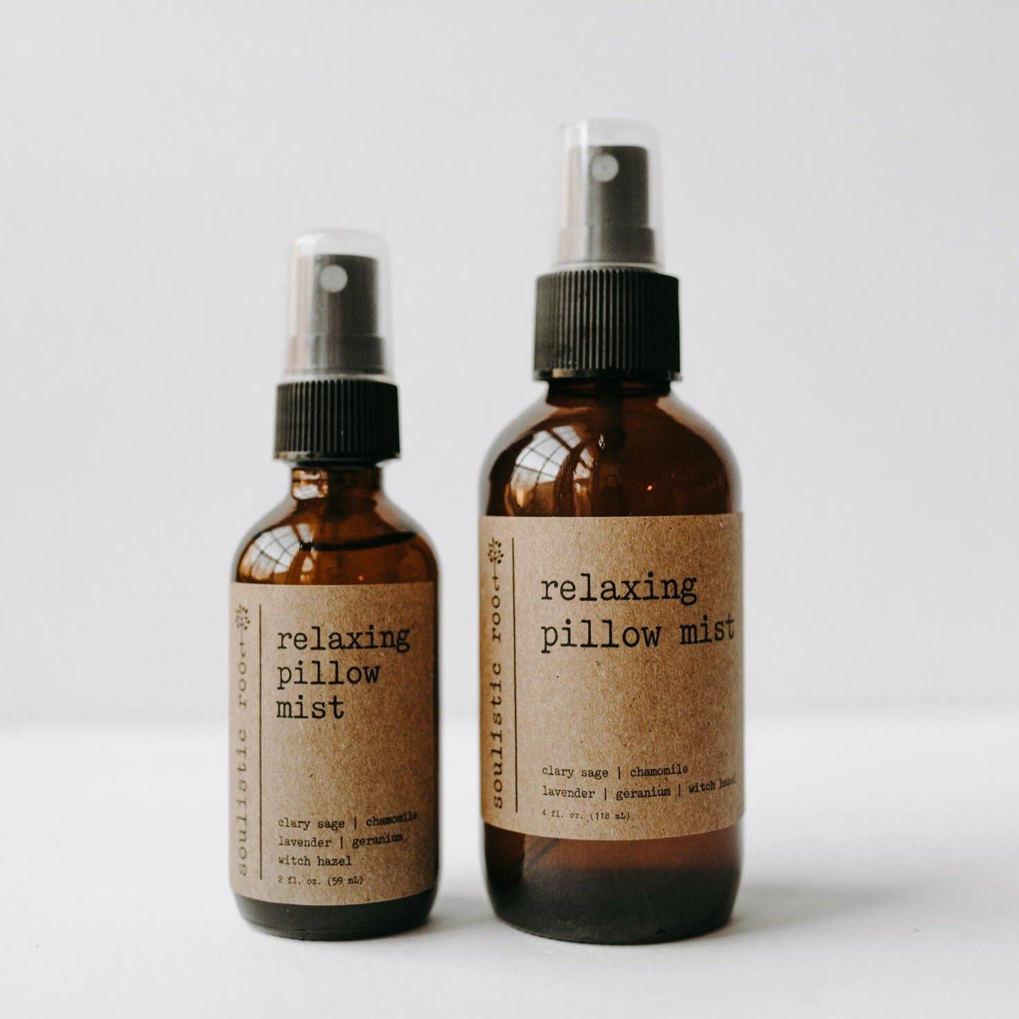 Relaxing Pillow Spray | Sleep & Linen Spray w/ Essential Oil: Amethyst Infused / 2 oz