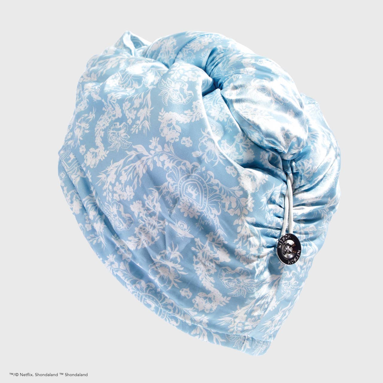 Kitsch x Bridgerton Satin Wrapped Hair Towel