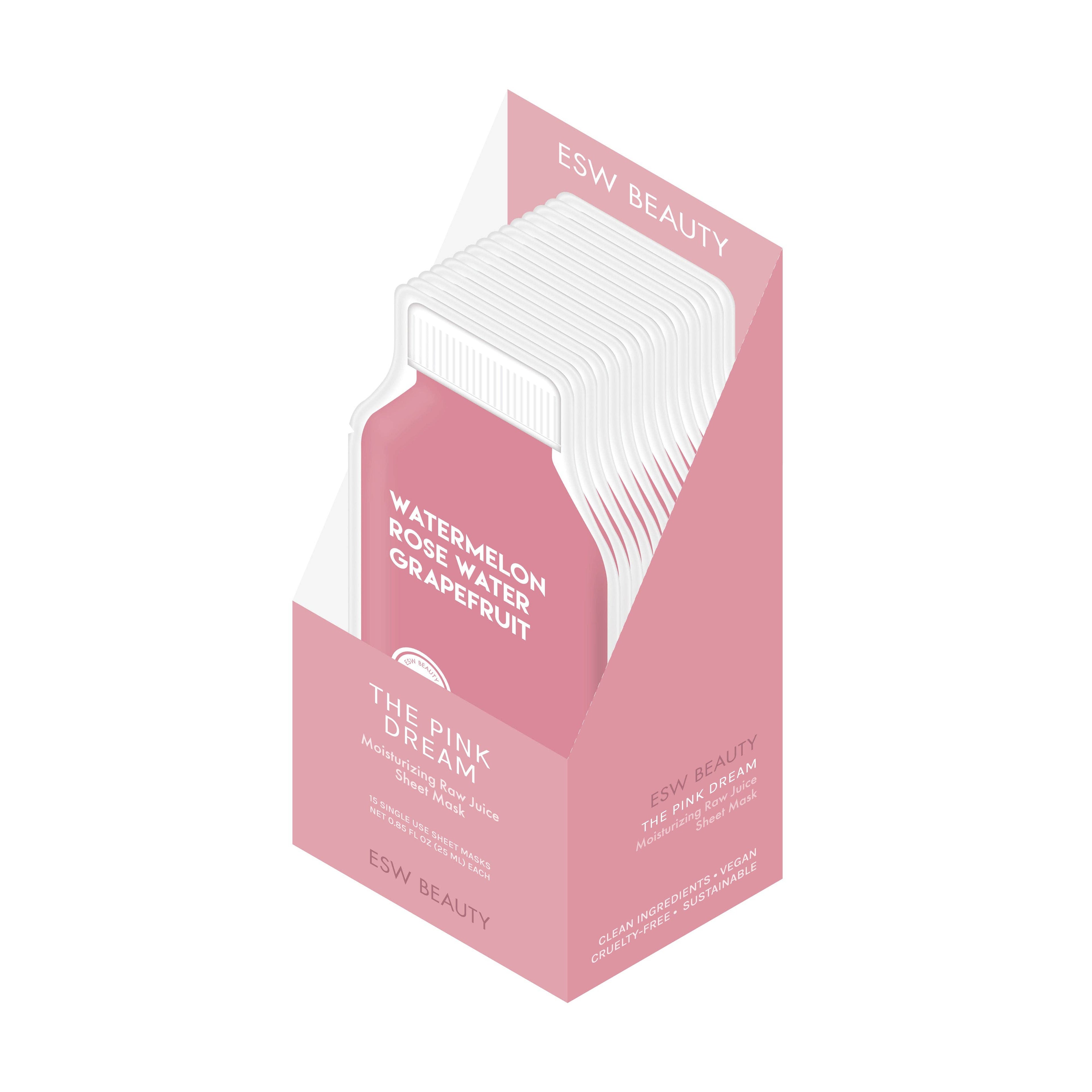 The Pink Dream Moisturizing Sheet Mask